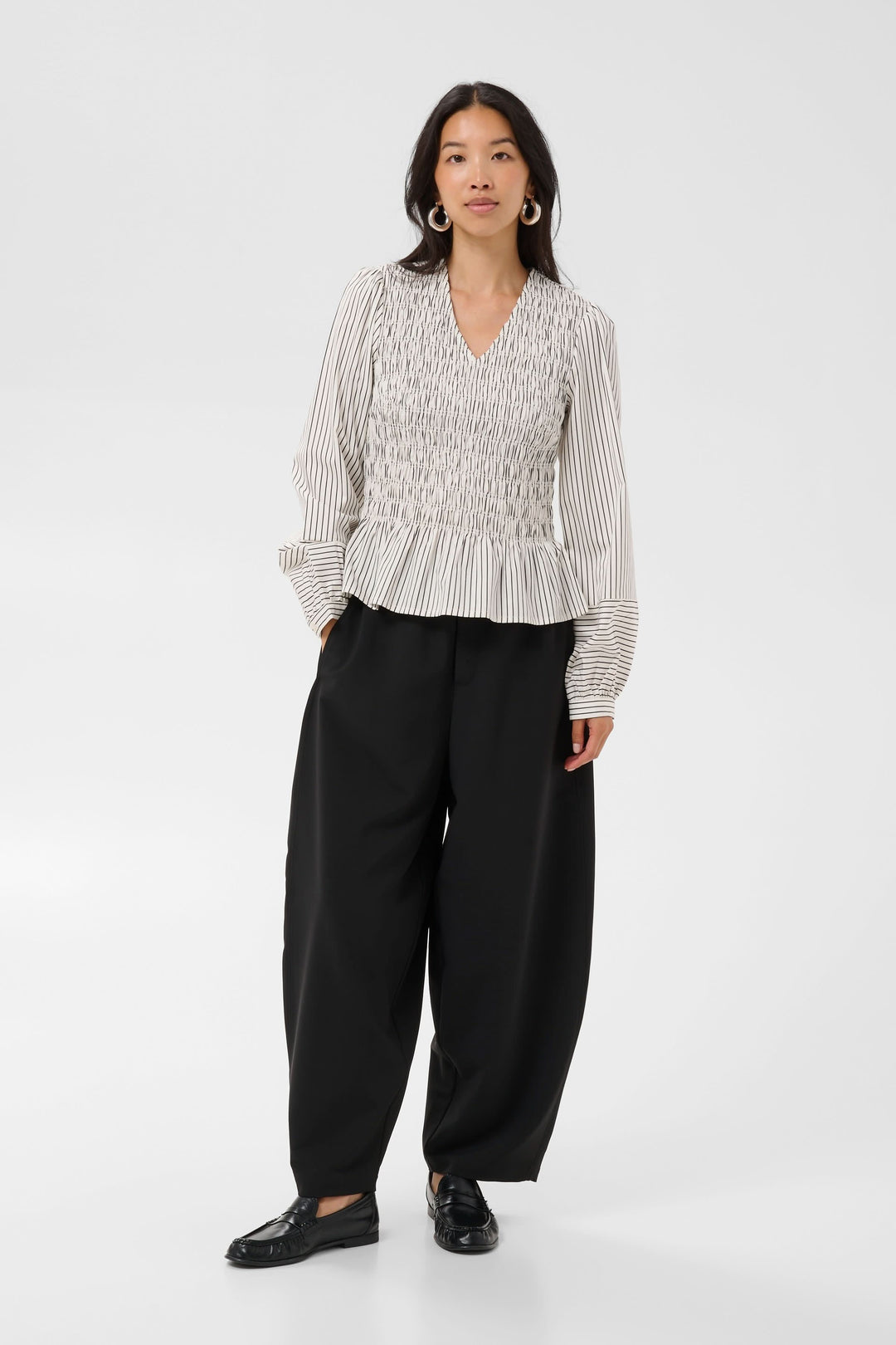 Women’s striped Dewa blouse Part Two