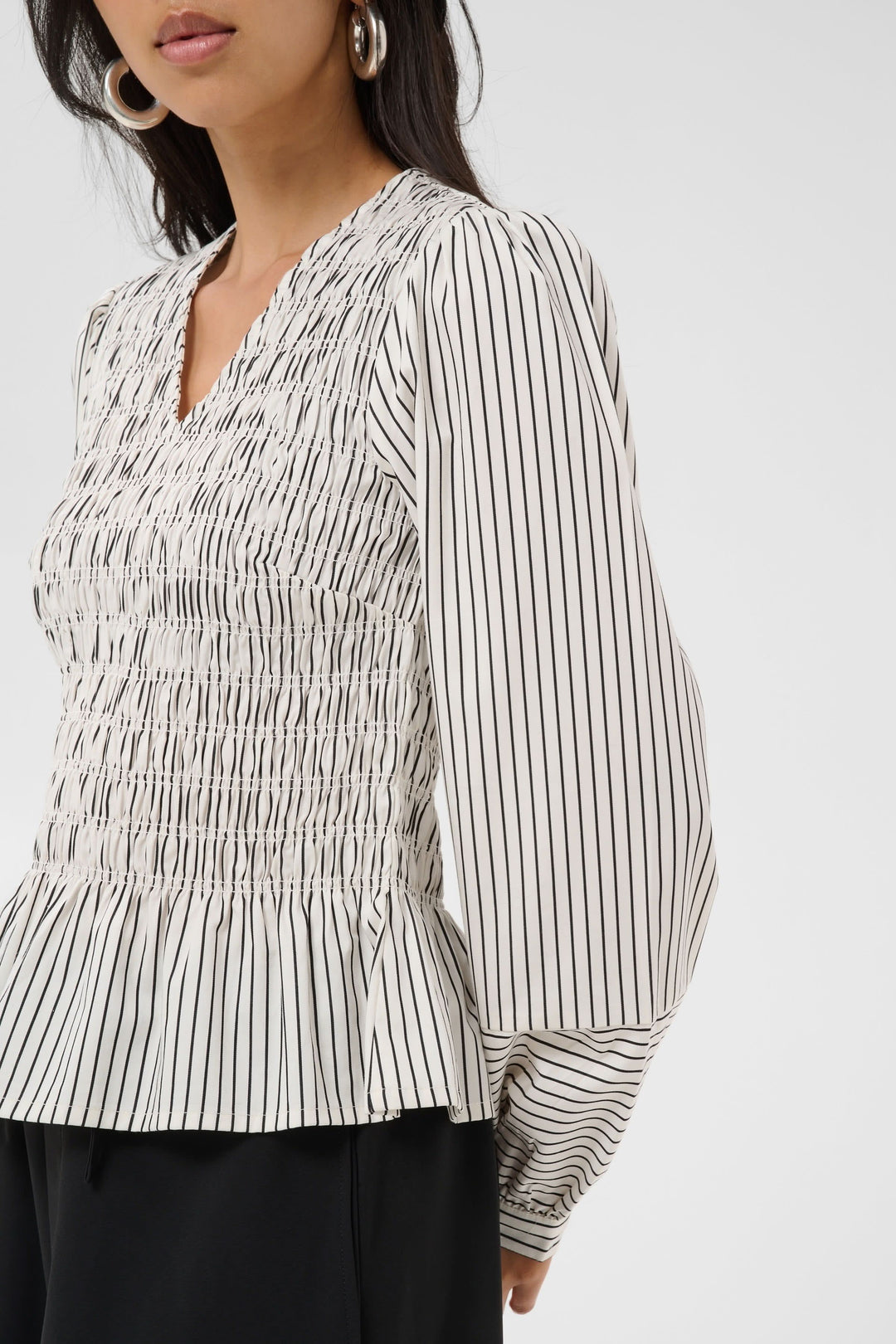 Women’s striped Dewa blouse Part Two