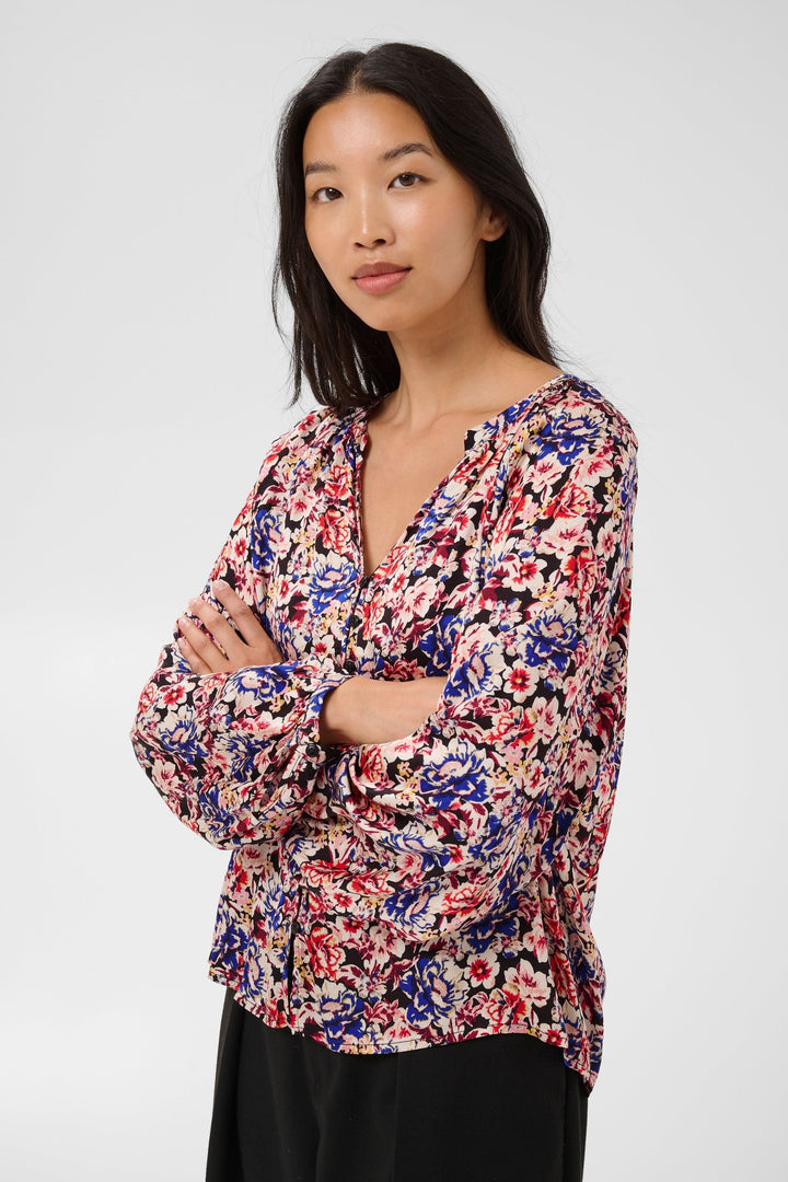 Doaa floral blouse for women Part Two