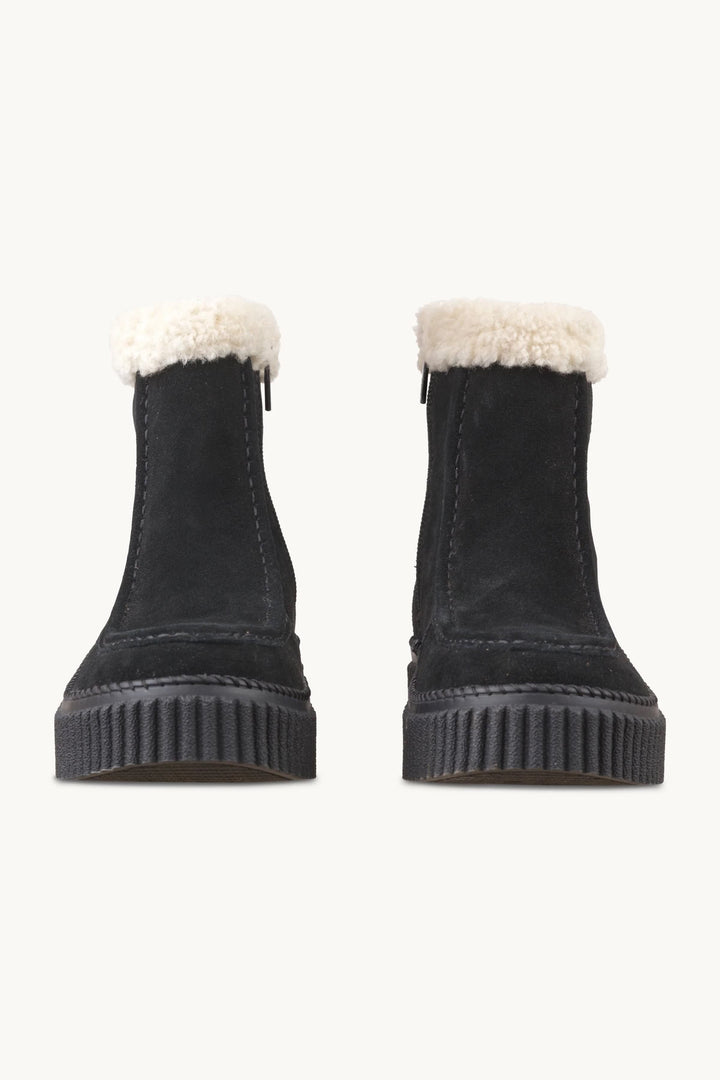 Bottes d’hiver doublées à semelle plateforme pour femme Ilse Jacobsen