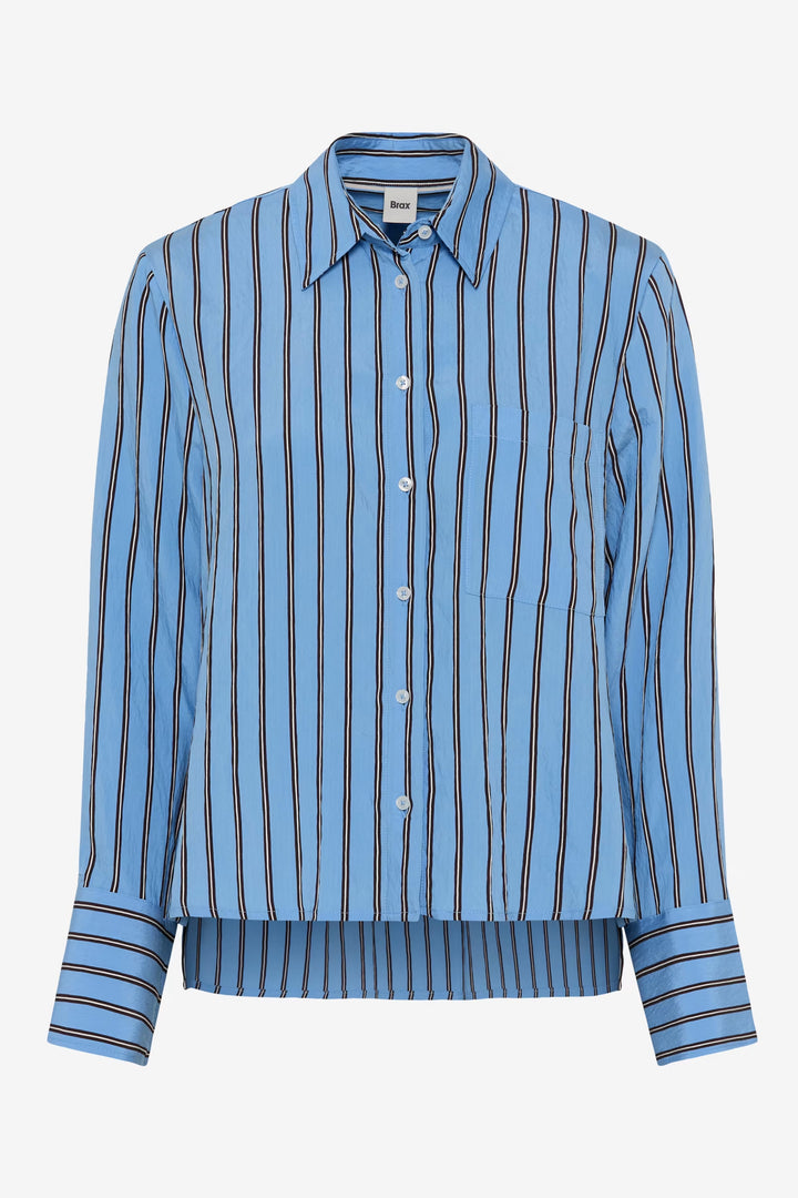 Chemise Vica rayée à coupe droite