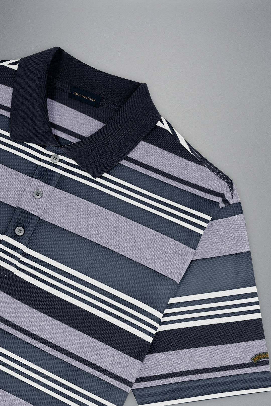 Cotton lined polo shirt