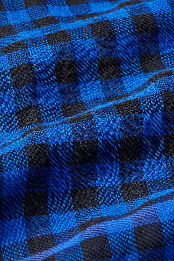 Checked scarf