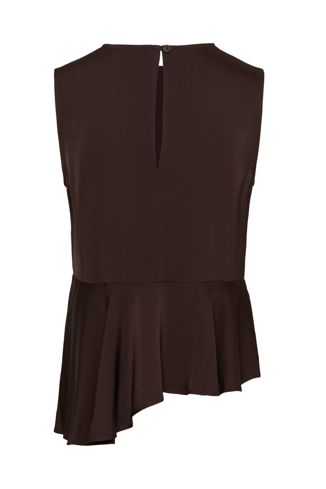 Camisole péplum Camden à col rond vue de face pour femme Part Two