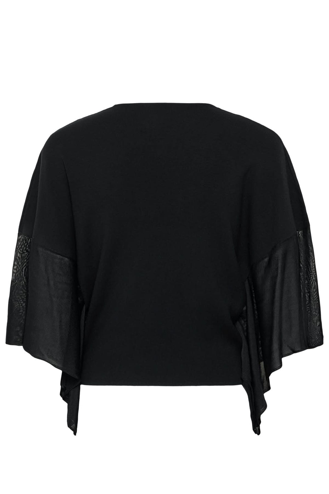 Pierra cape with sheer sleeves, front view, for women Inwear