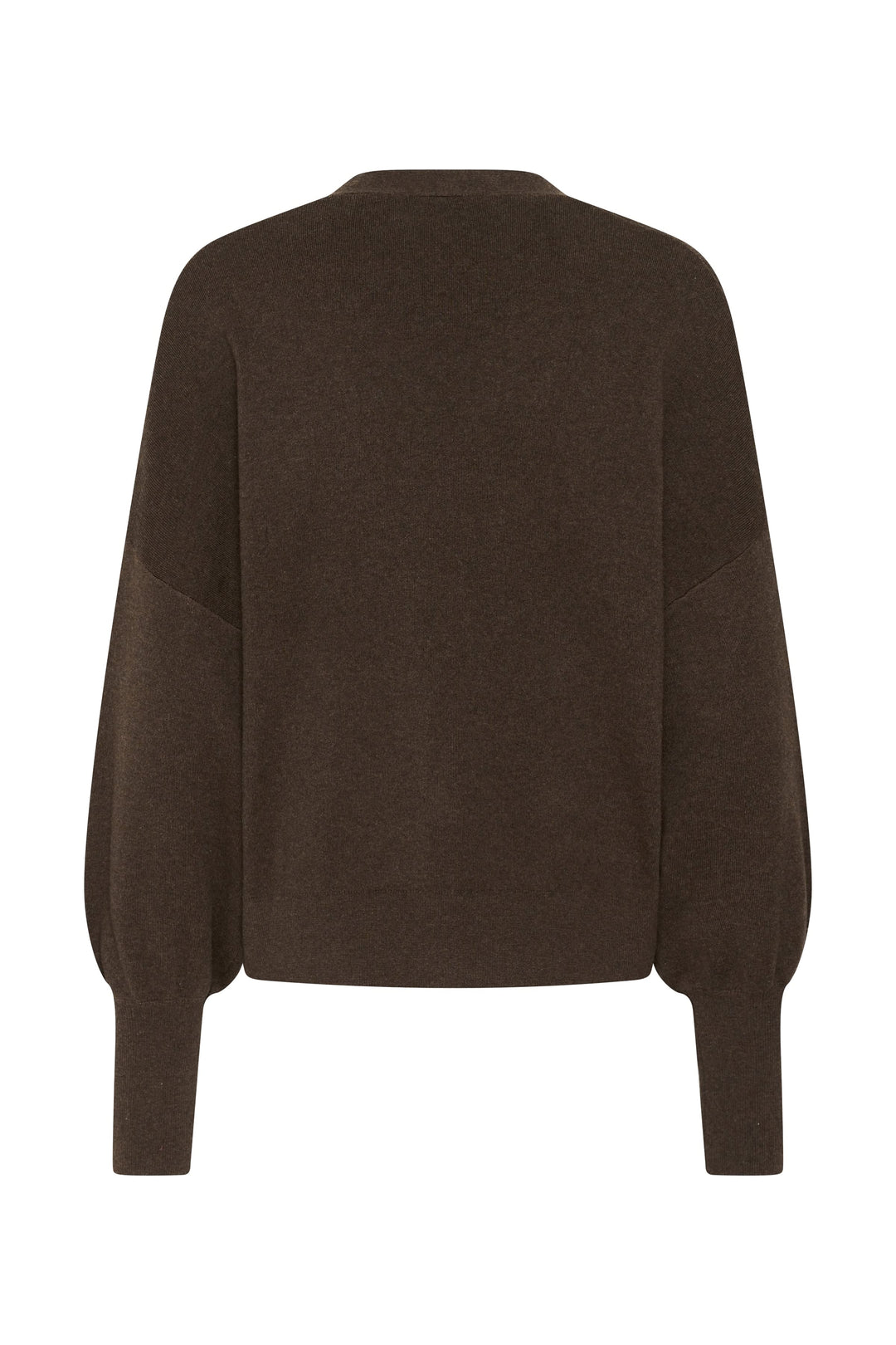 Cardigan à boutons et poches plaquées vue de face pour femme Inwear
