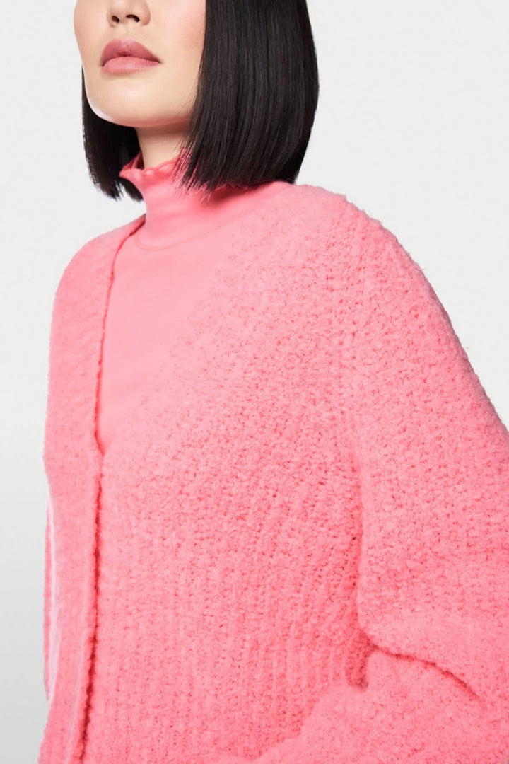 Cardigan en tricot texturé col en V pour femme Marc Cain