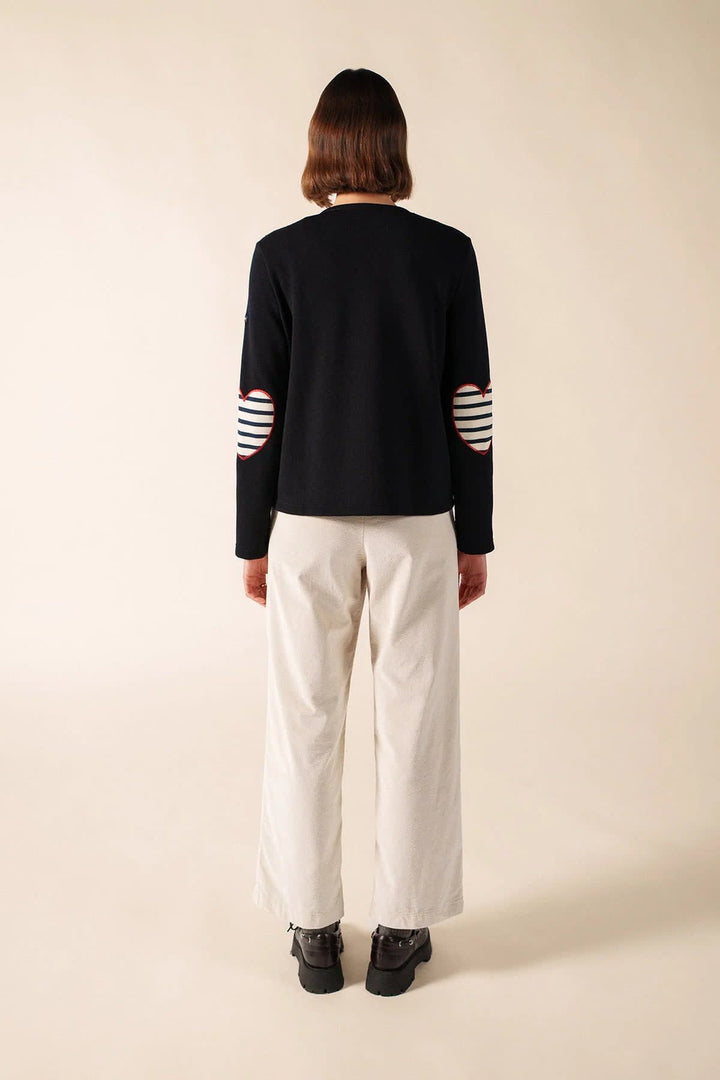 Saint James Vaujany zip-up cardigan for women