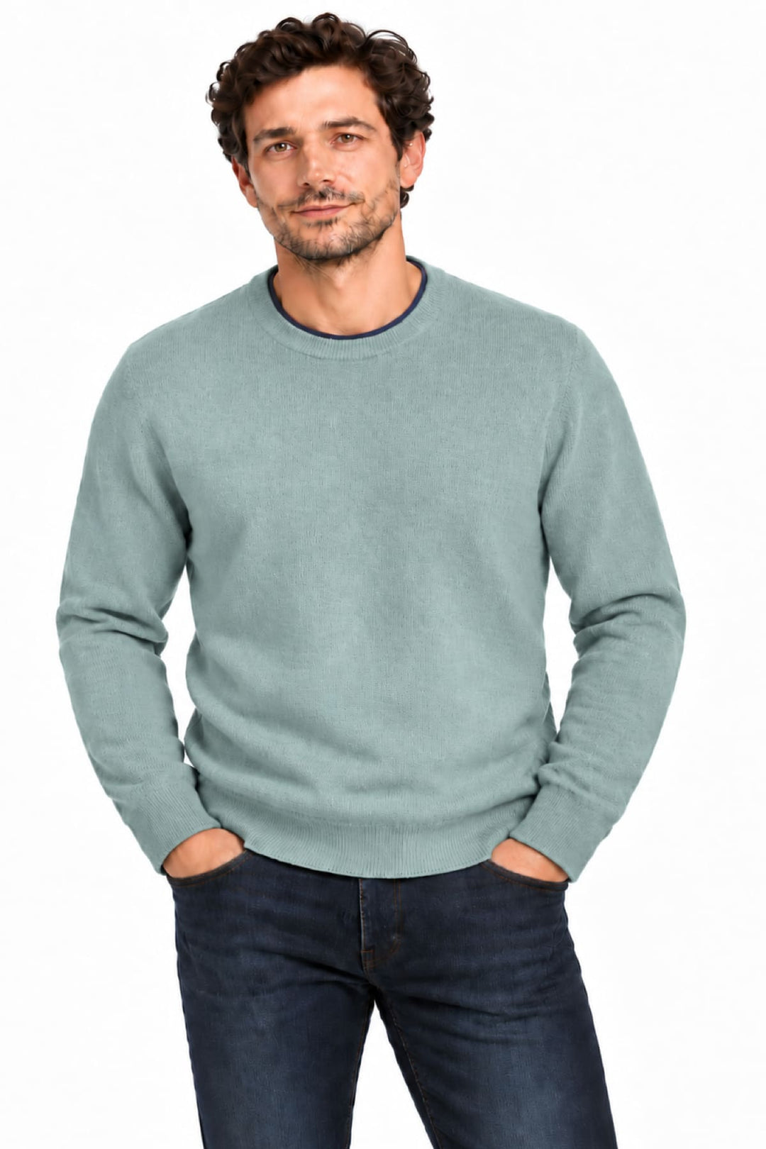 Chandail en laine et cachemire pour homme Gran sasso