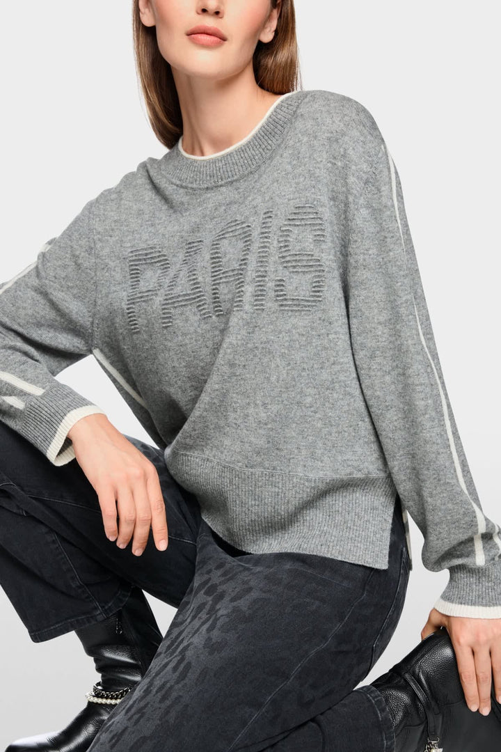 Chandail avec inscription Paris pour femme Marc Cain