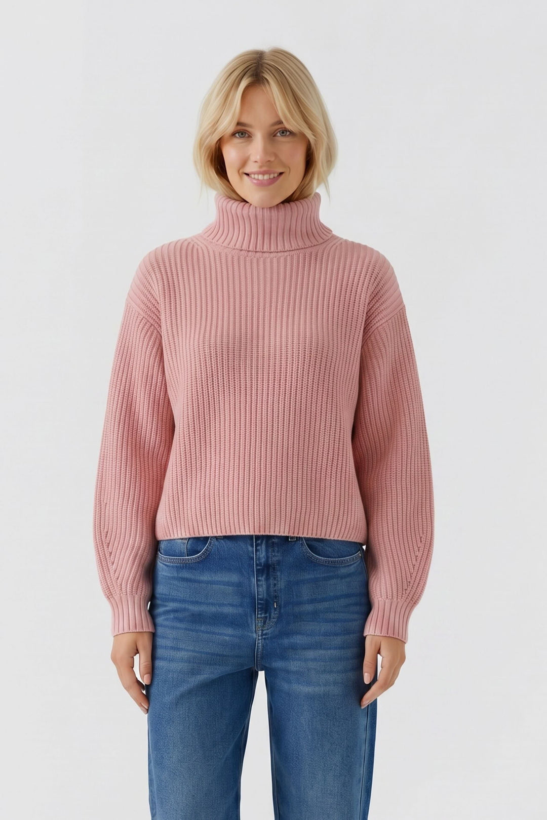 Women’s Oui turtleneck knit sweater