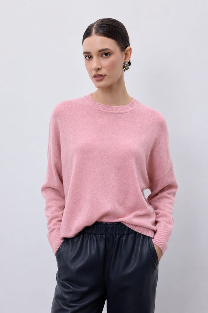 Chandail en tricot à encolure ronde pour femme Not Shy
