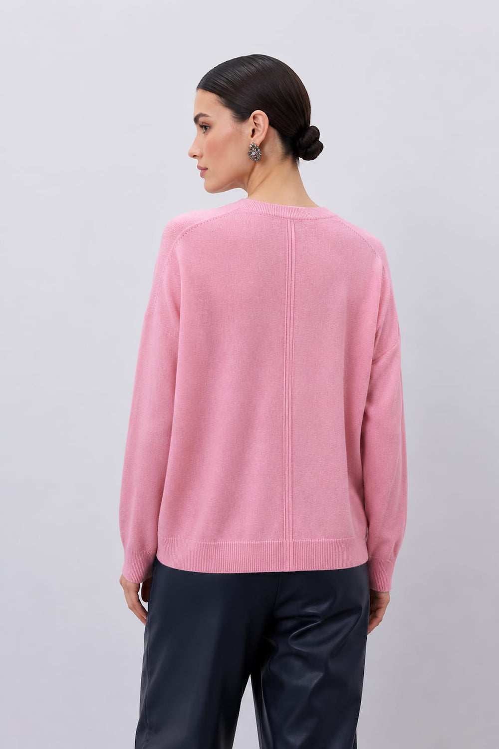 Chandail en tricot à encolure ronde pour femme Not Shy