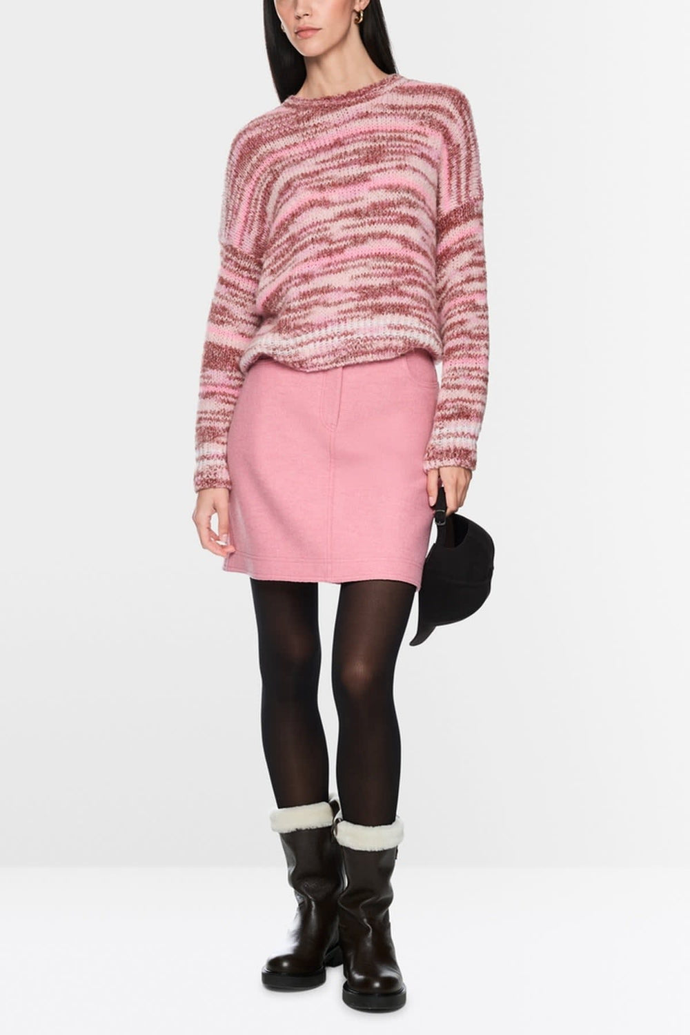 Chandail en tricot à rayures pour femme Marc Cain