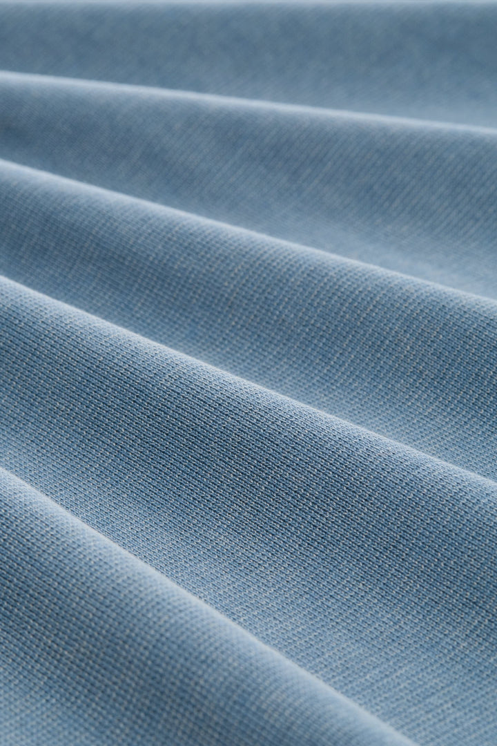 Vue de face chandail Tom Tailor léger col rond pour homme beige avec détails couture - Valérie Simon