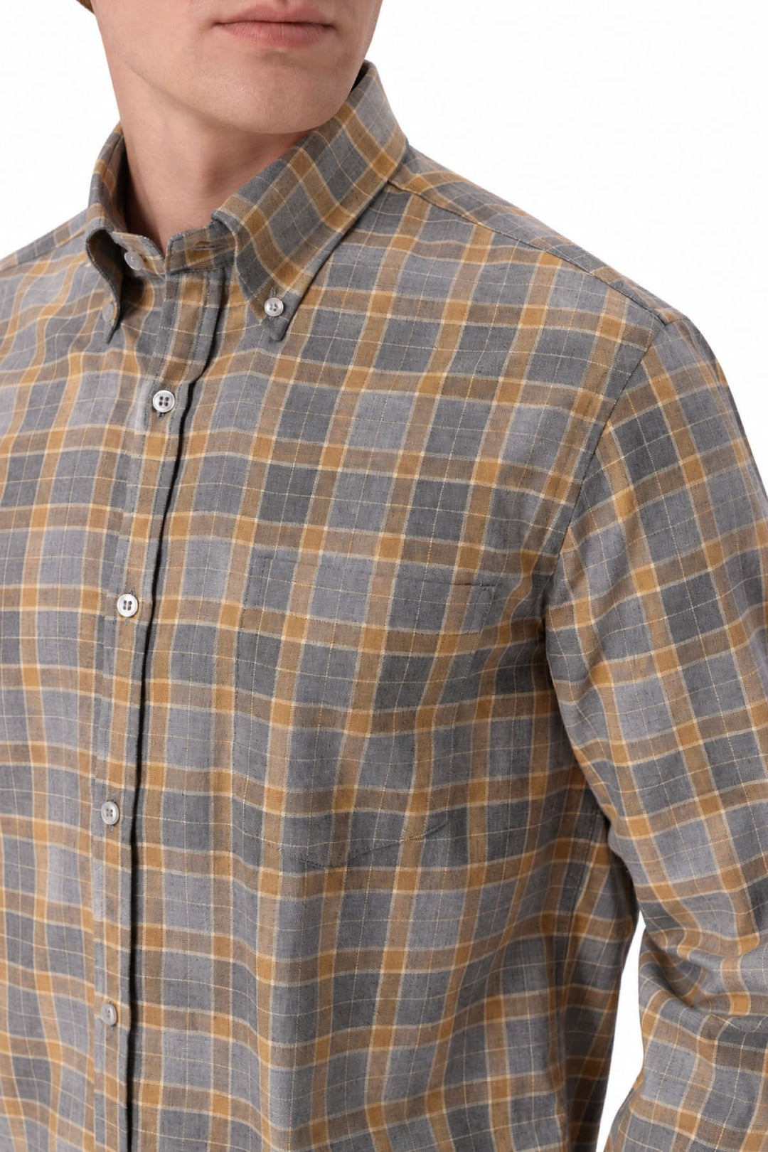 Chemise à carreaux pour homme Paul and Shark