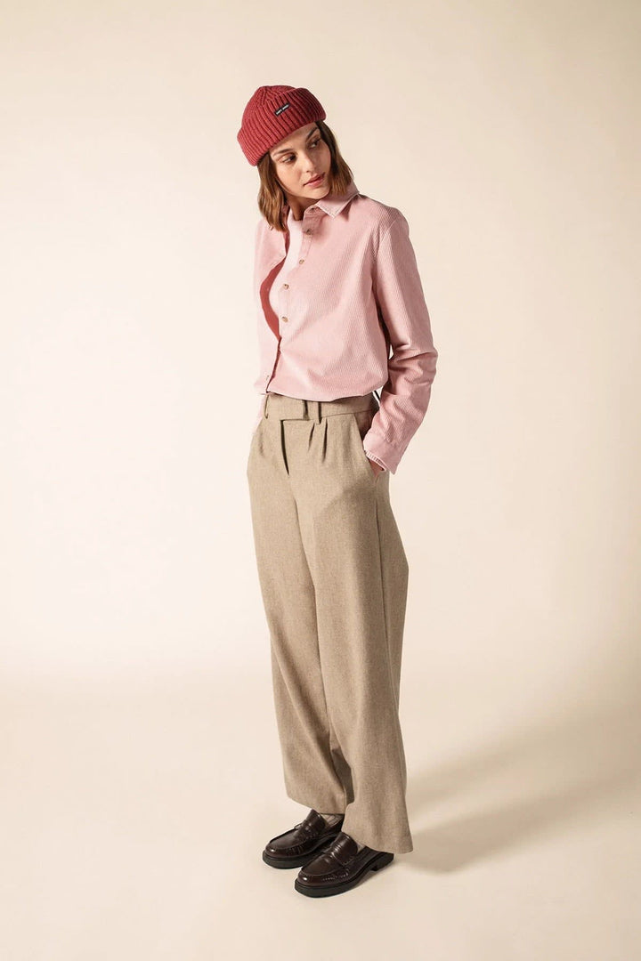 Chemise Magali en velours côtelé pour femme Saint James
