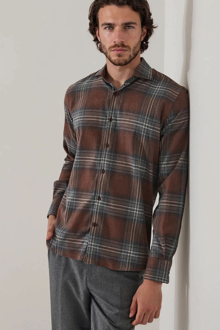 Front view of the men&