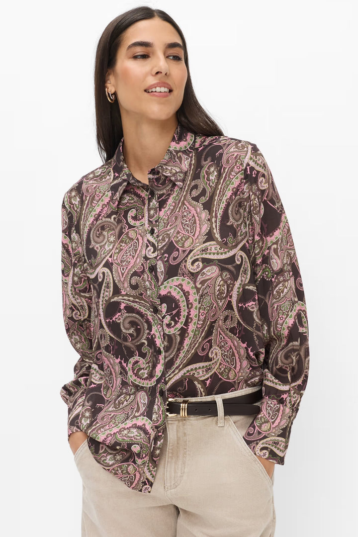 Chemise Vic à imprimé cachemire pour femme Brax