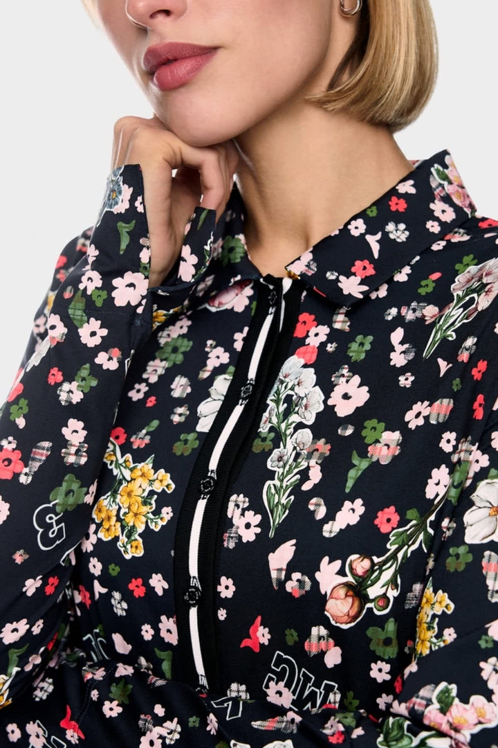 Chemisier à imprimé fleuri pour femme Marc Cain