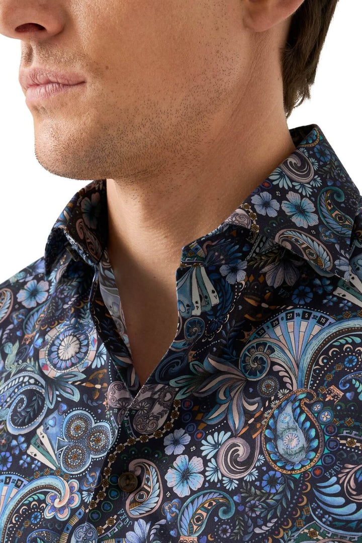 Paisley pattern shirt