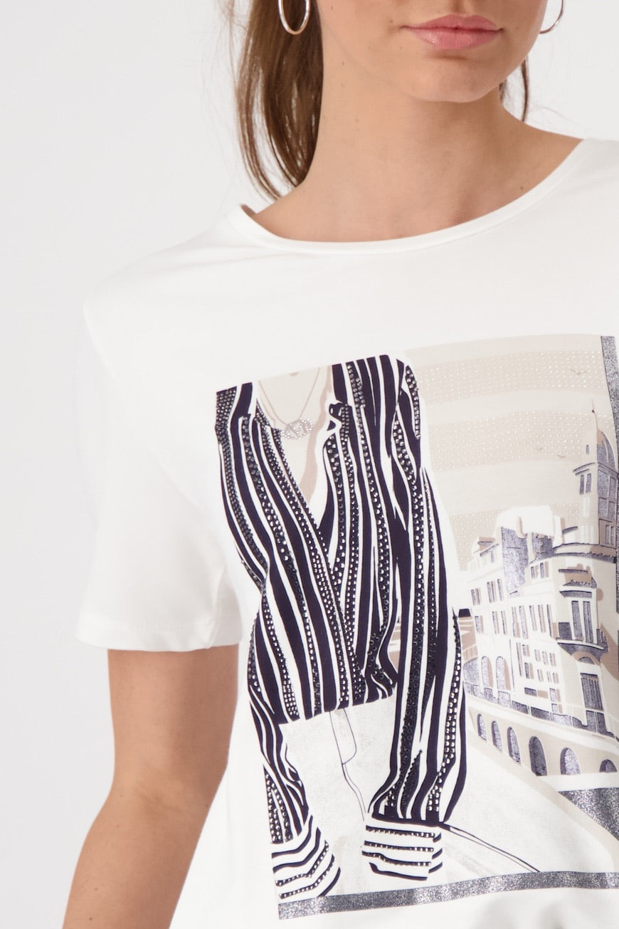 T-shirt with print