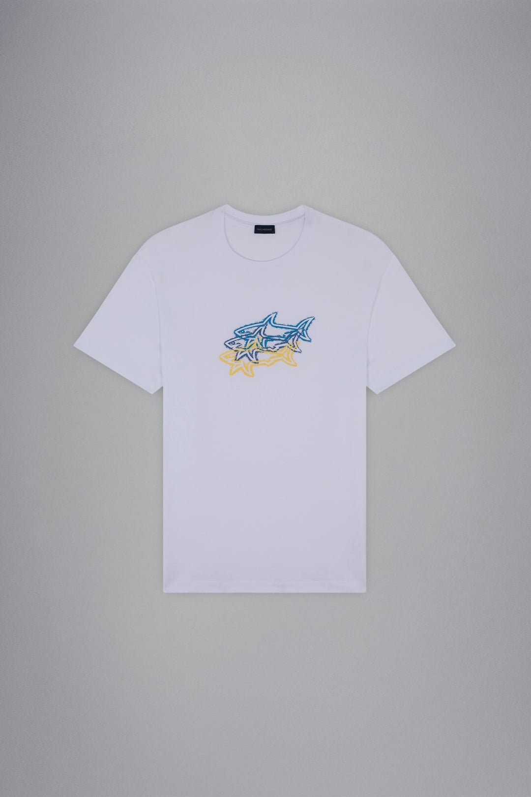 3 sharks printed t-shirt