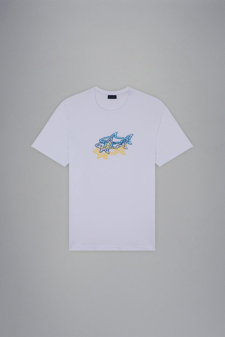 T-shirt imprimé 3 requins