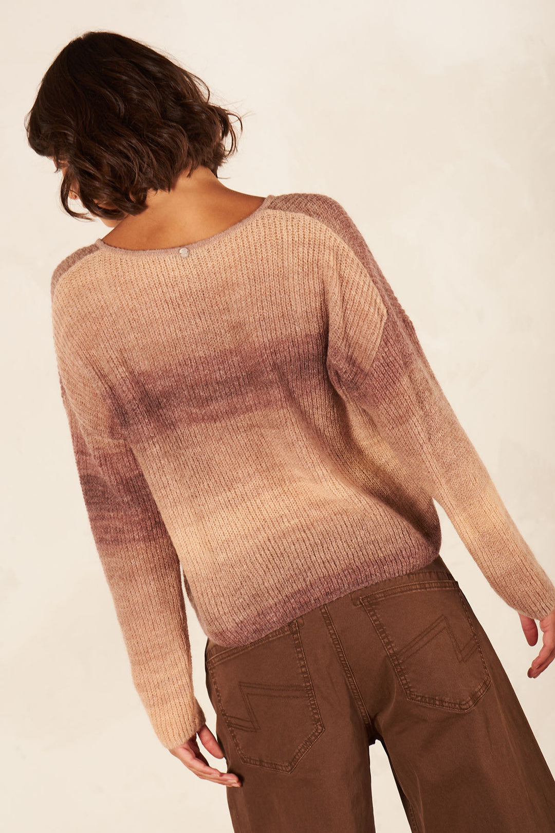 Gradient sweater