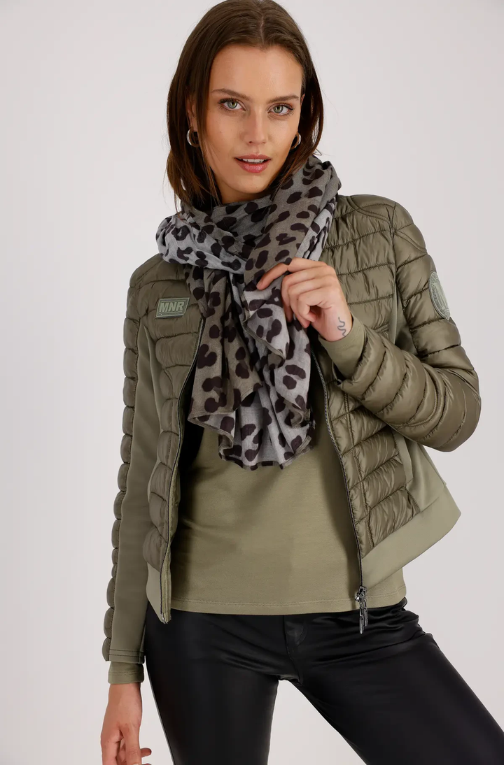 Leopard scarf