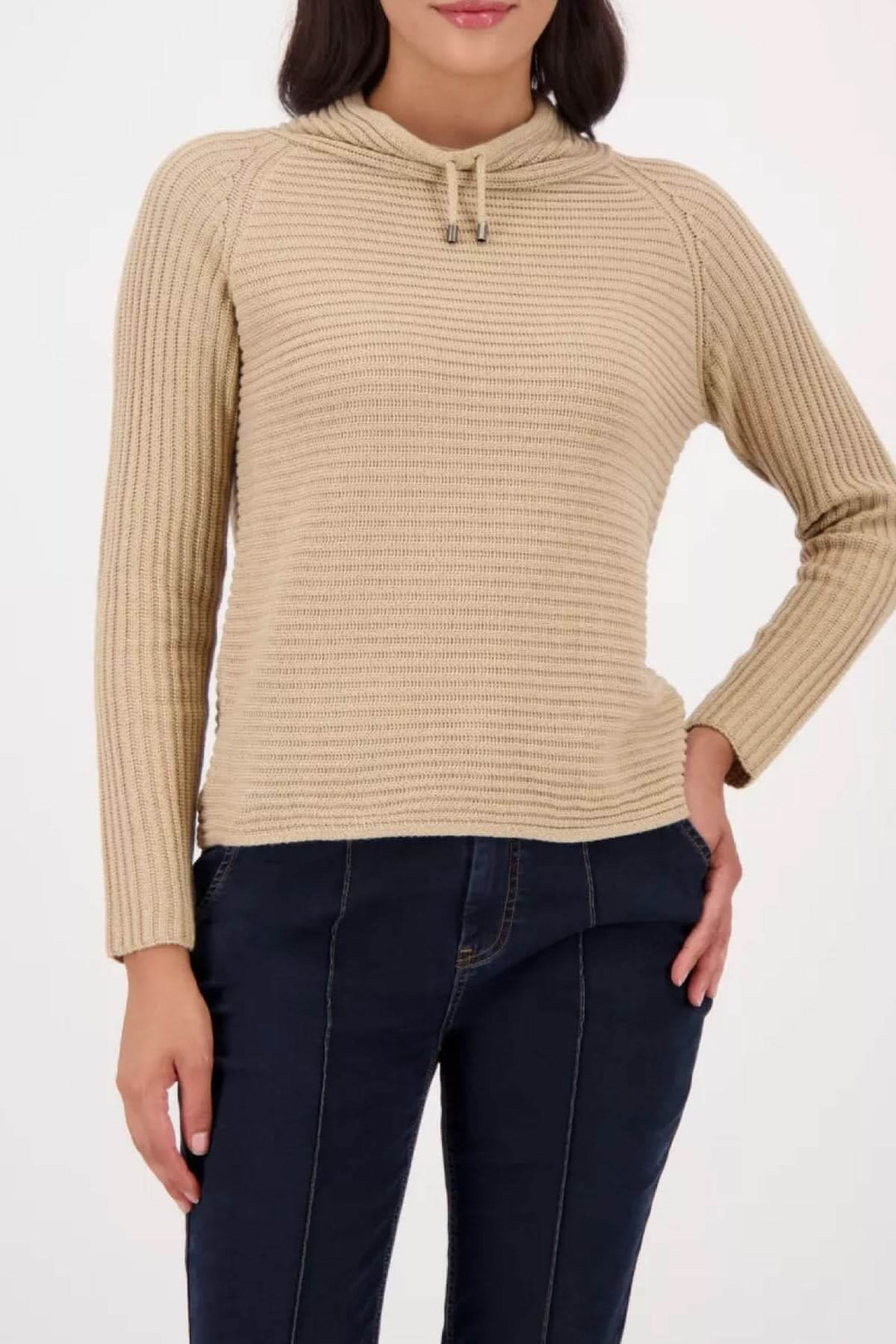 High-neck sweater