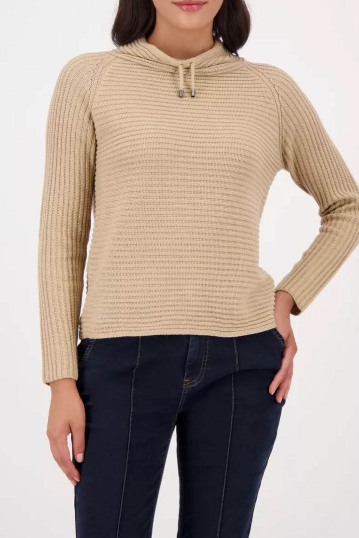 High-neck sweater