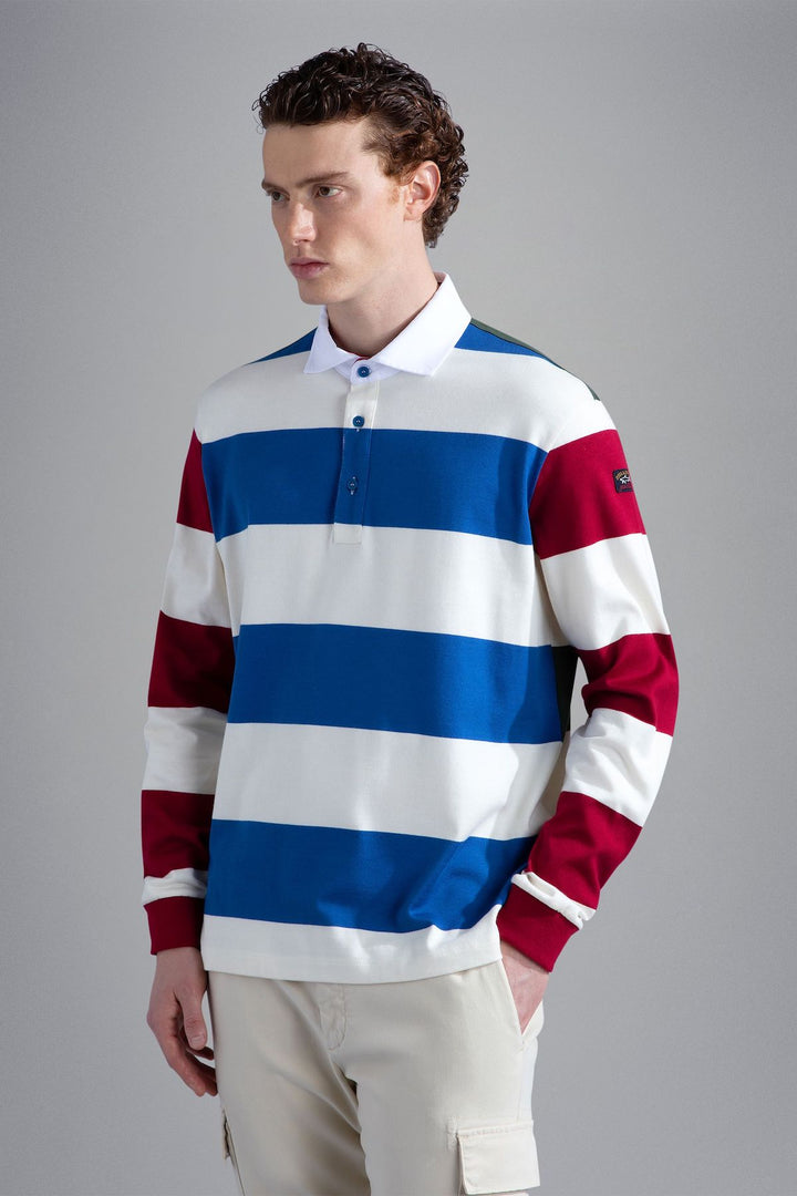 Multicolor polo shirt