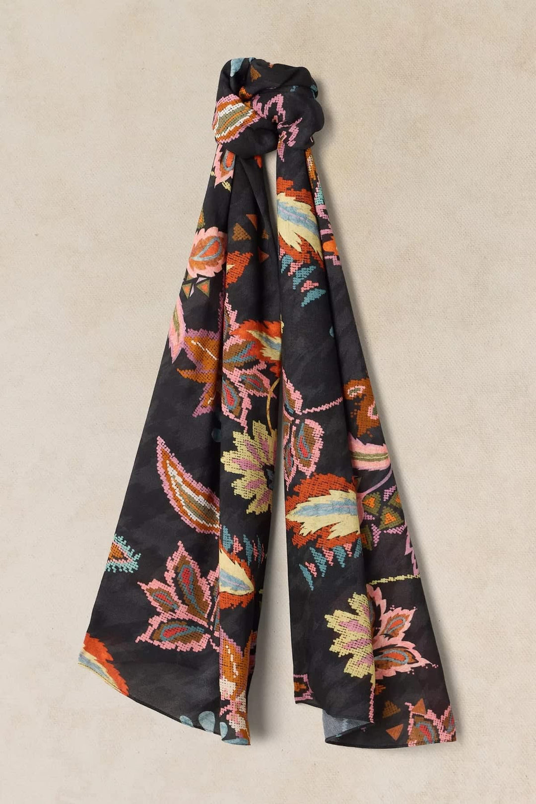 Foulard à imprimé floral multicolore pour femme White Stuff