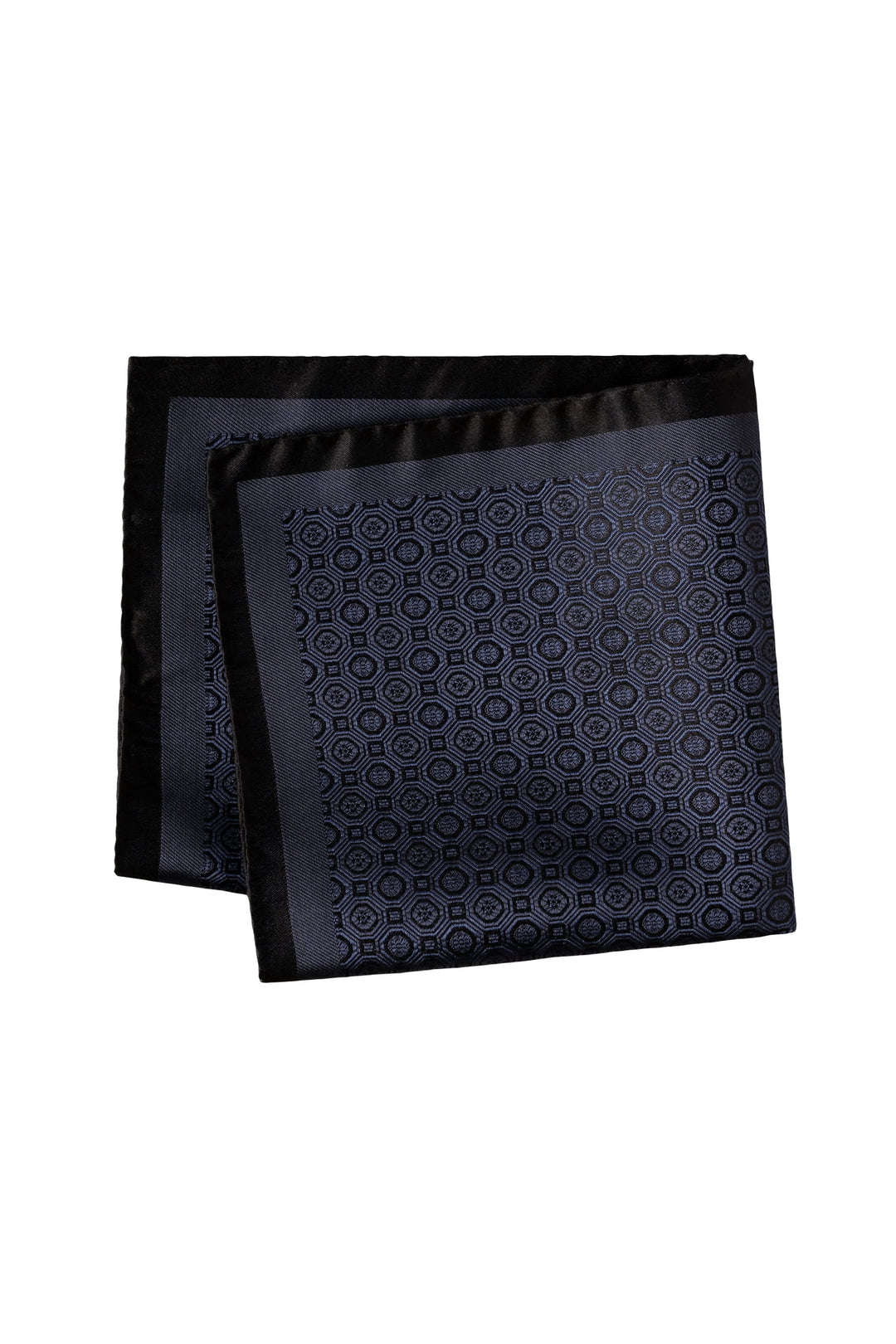 Vue de face foulard Eton en soie texturée rouge à motifs pour homme - Valérie Simon