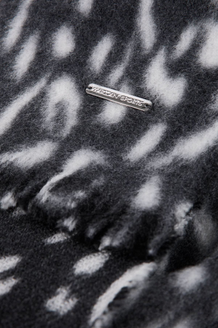 Foulard en laine à motif léopard pour femme Marc Cain