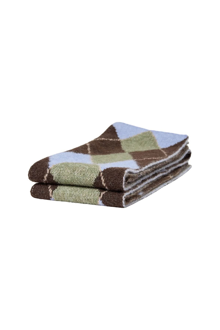 Foulard en tricot à motif losanges pour femme Numph