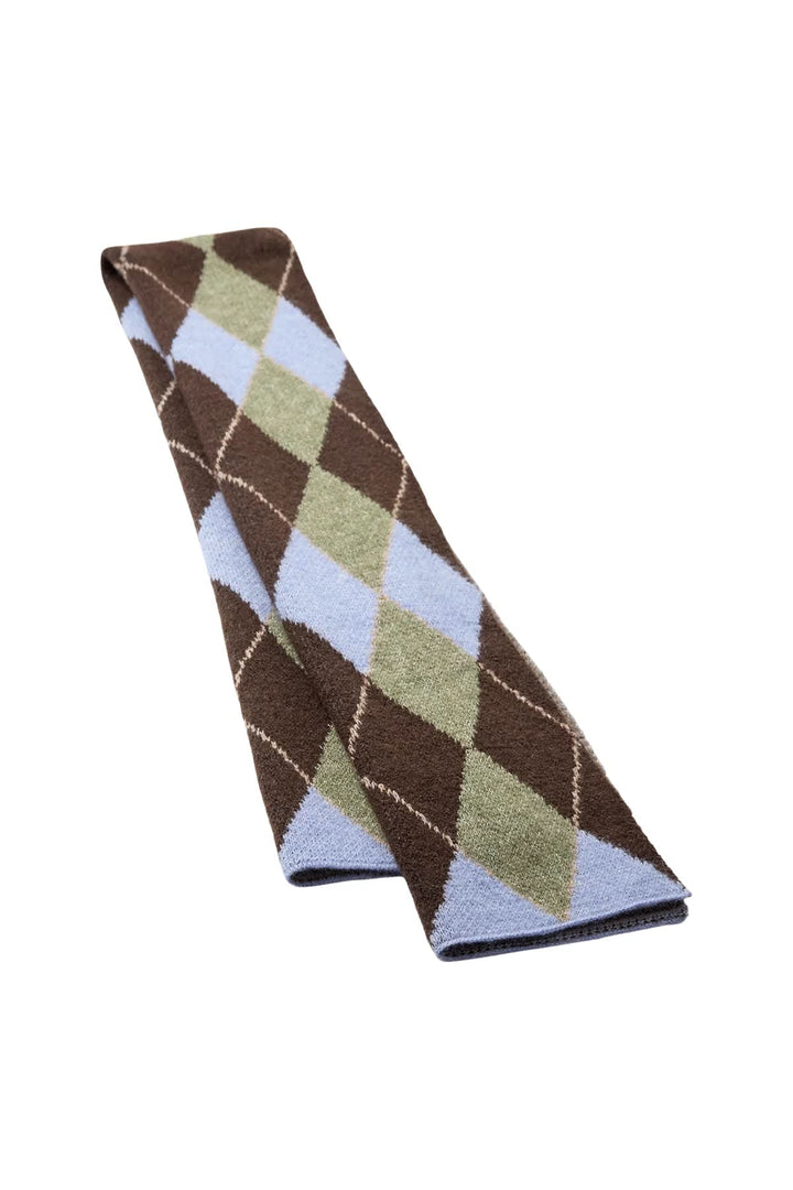 Foulard en tricot à motif losanges pour femme Numph