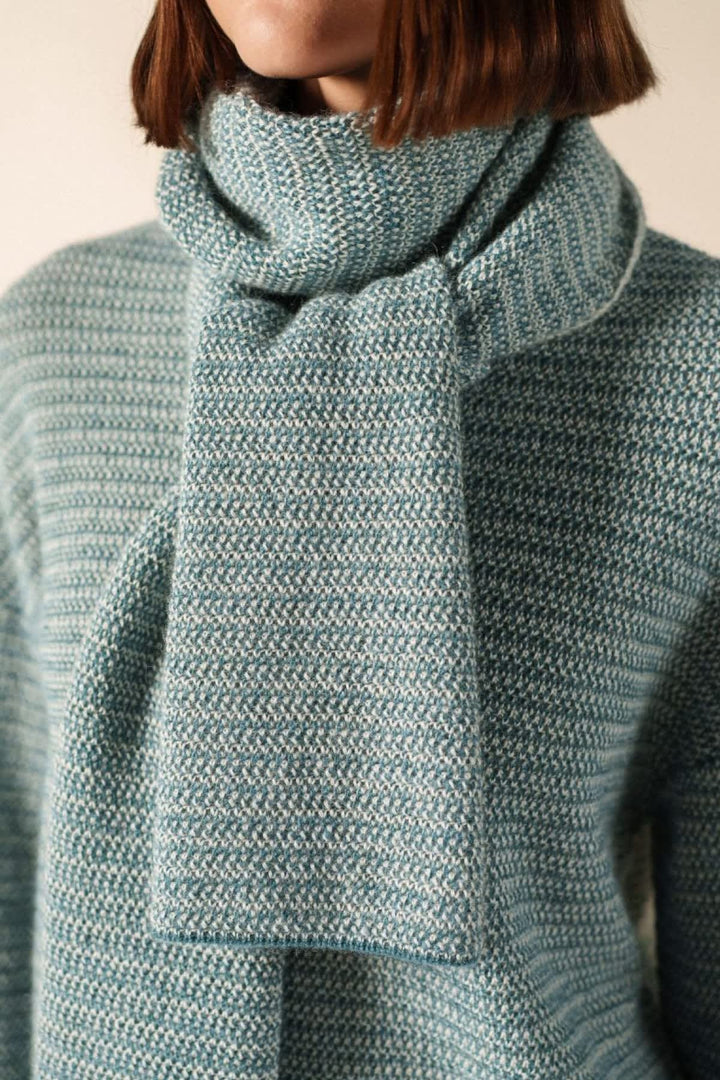 Foulard tricot texturé ASCAIN pour femme Saint James