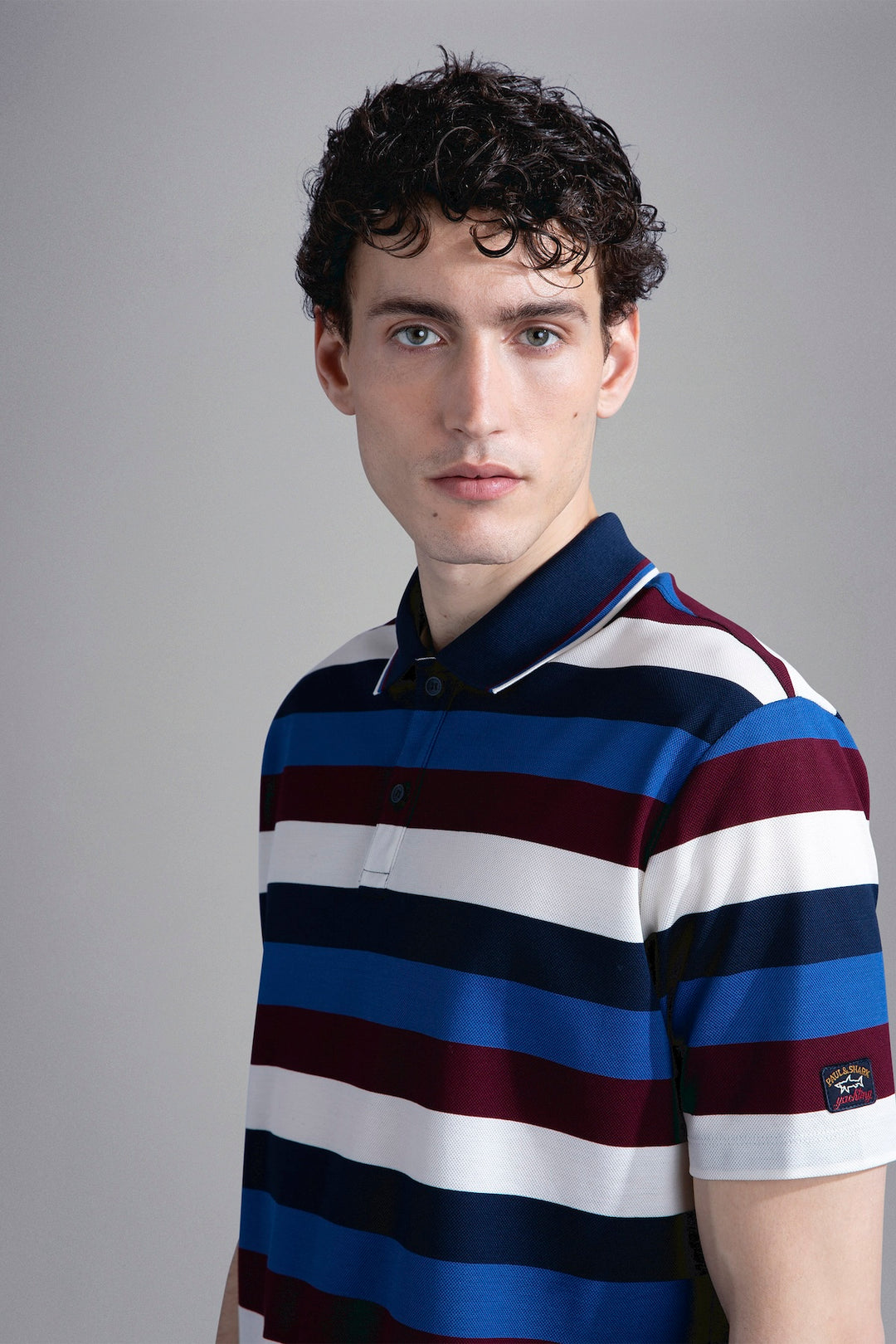 Multicolor polo shirt