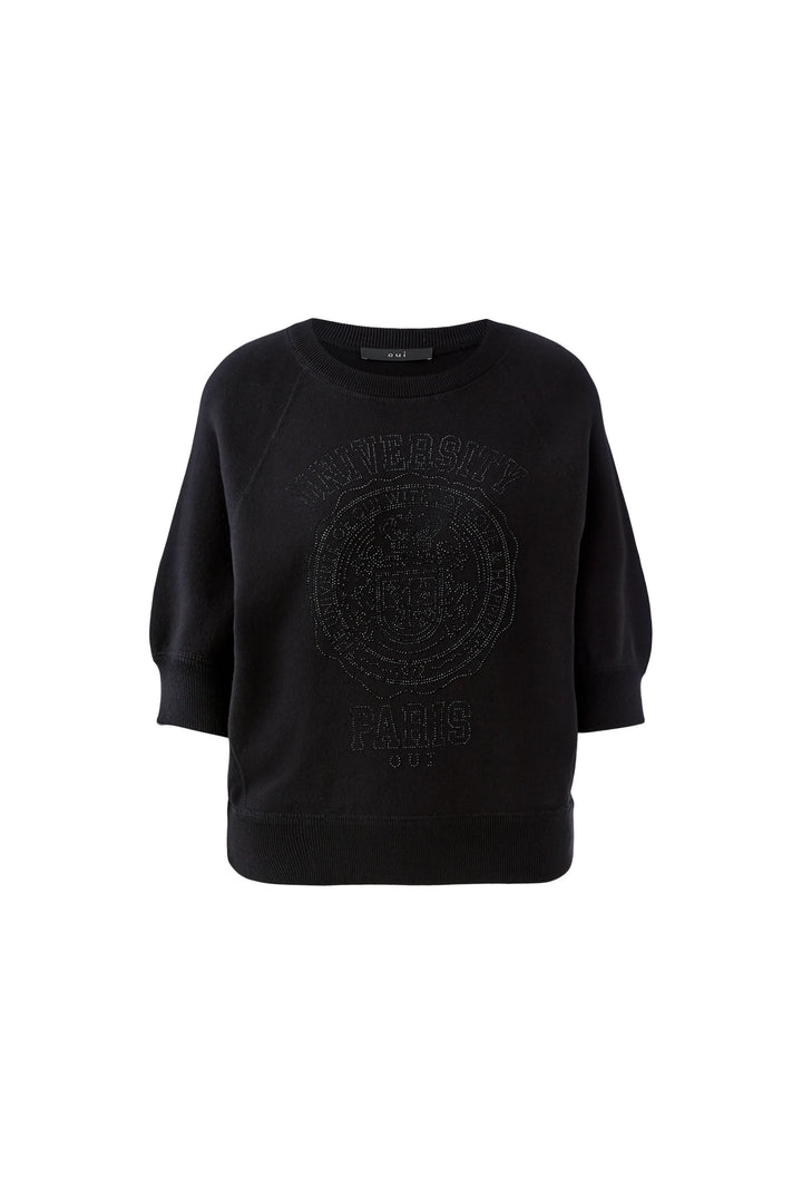 Chandail à imprimé universitaire