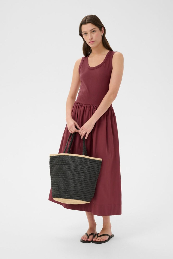 Robe midi à jupe ample Bodhi