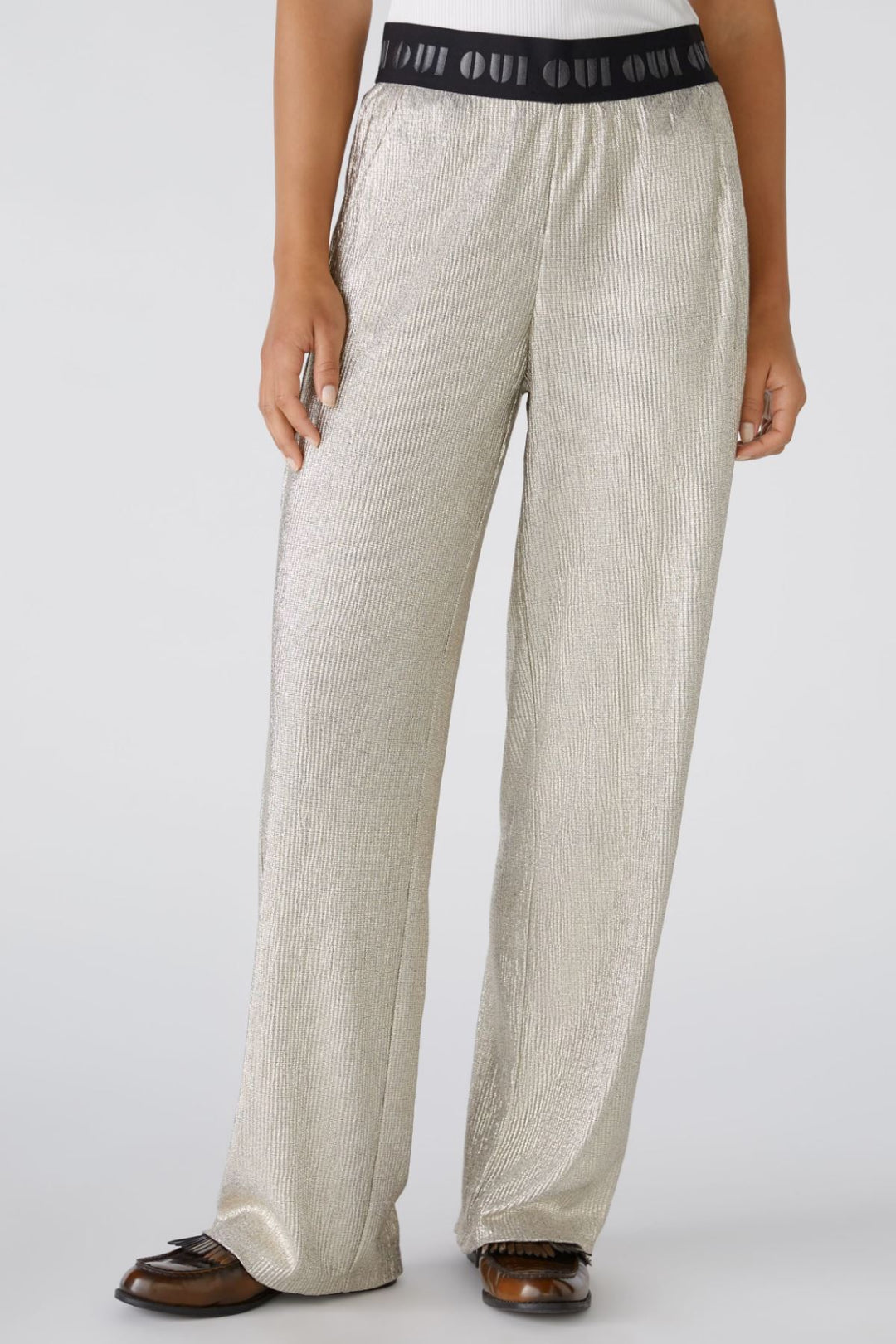 Pantalon brillant Femme - Bas - Pantalon Oui