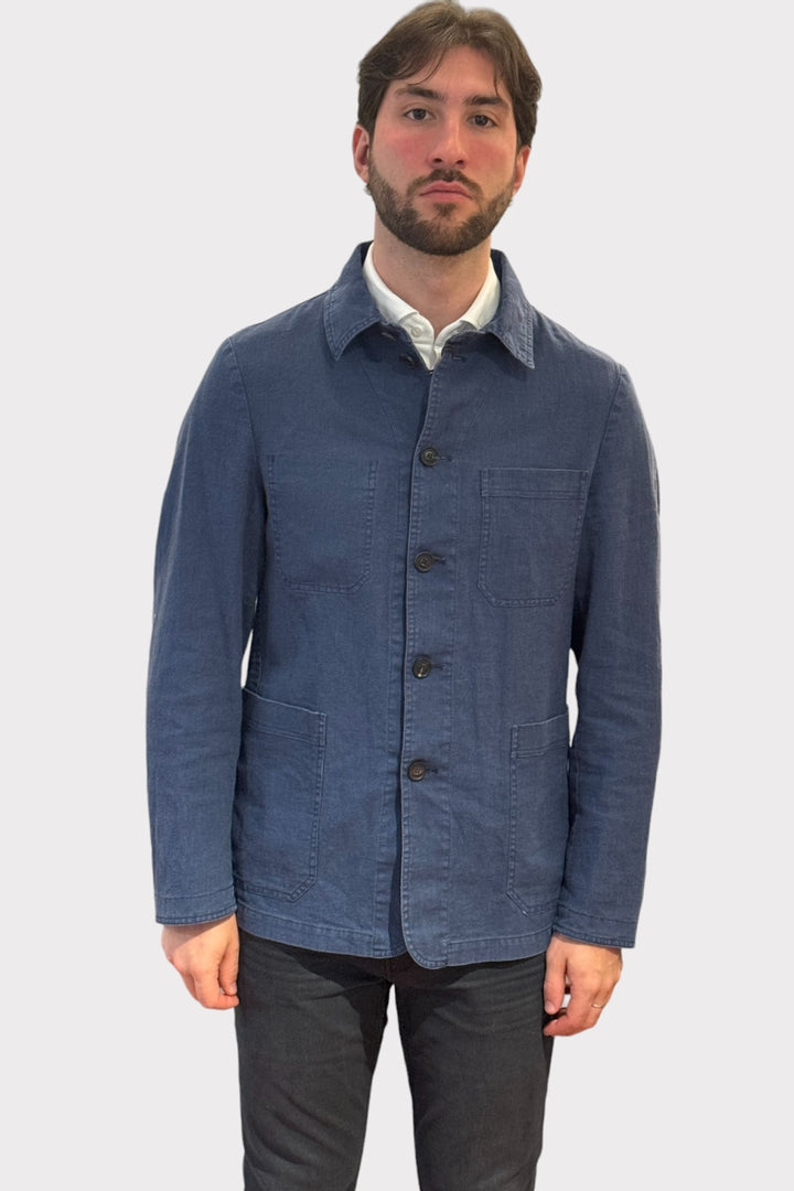 Linen overshirt