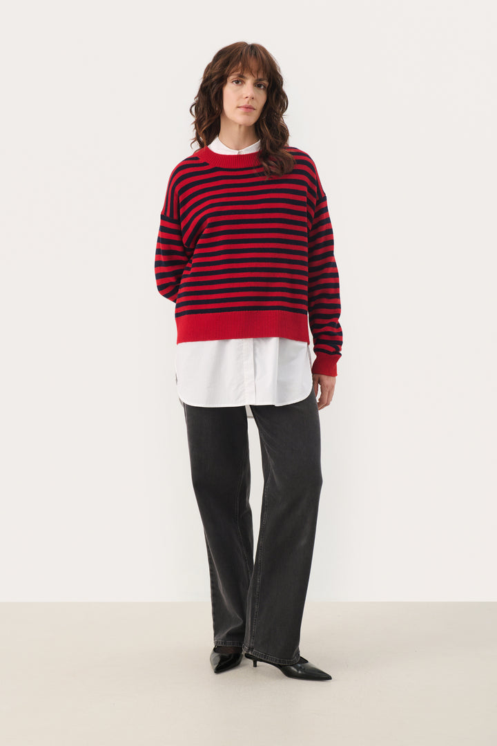 Maria striped sweater