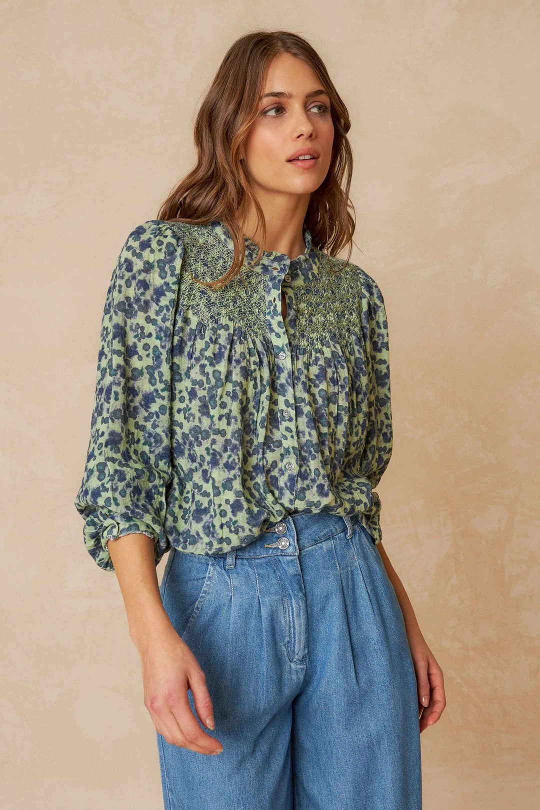 Embroidered blouse