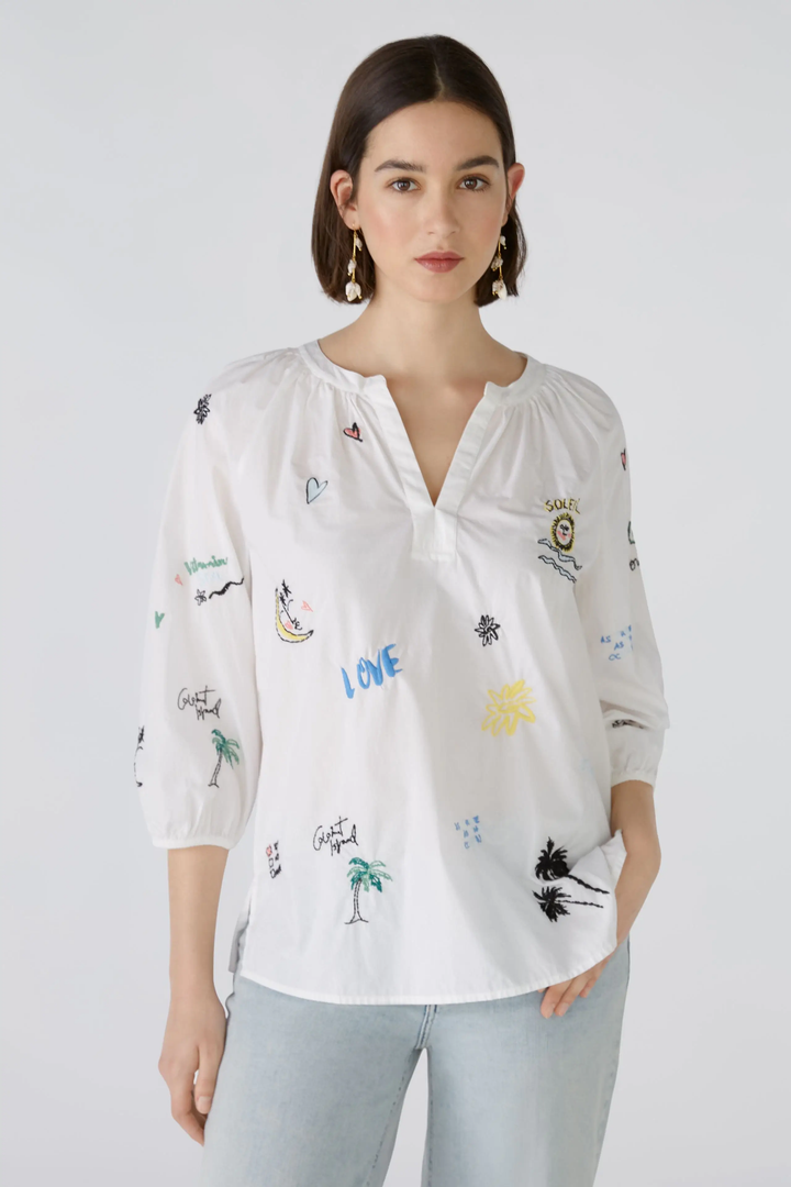 Embroidered tunic