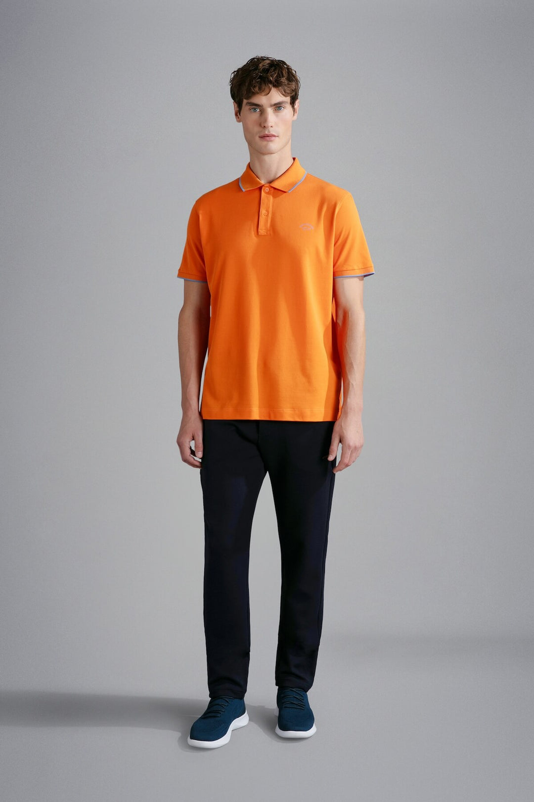 Italian cotton polo shirt