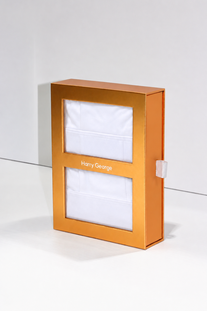 Coffret de deux boxers longs 4 pouces