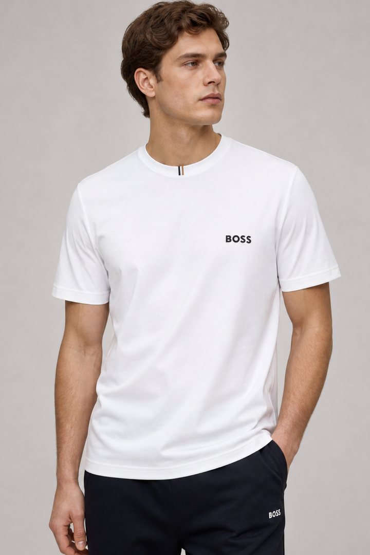 Boss Green T-shirt with a subtle logo